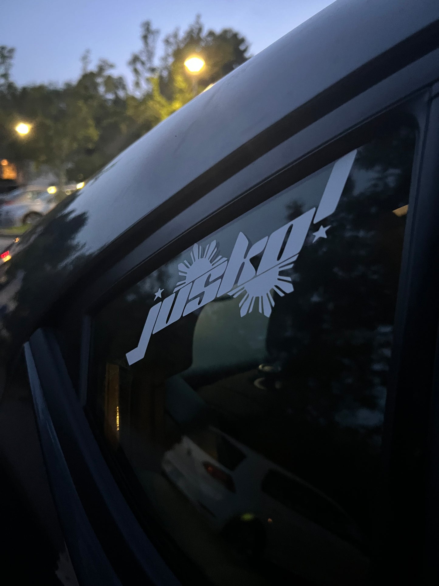 JUSKO SUN DECAL